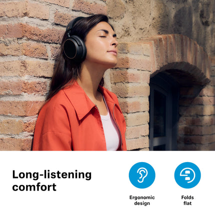 Sennheiser ACCENTUM Wireless Special Edition - Headphones with Hybrid ANC, 50 Hr Battery and Free BTD 600 Bluetooth Dongle Worth ₹5,990 Streaming and Crystal Clear Calls, Designed in Germany - Copper 