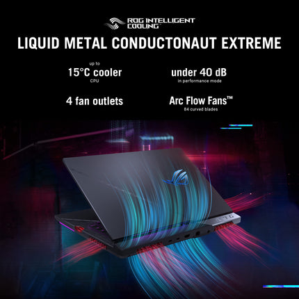 Asus Rog Strix Scar 15 (2022) 15.6 Inches 2K Wqhd 240Hz/3Ms Intel Core I9-12900H 12Th Gen Rtx 3070 Ti 8Gb Graphics, Gaming Laptop (32Gb/1Tb Ssd/Windows 11 Home/Office 2021/Black/2.3 Kg) G533Zw-Ln136Ws 