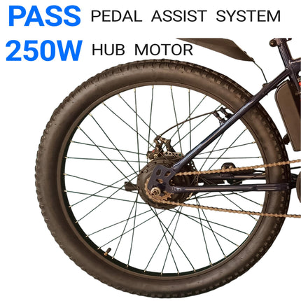 ImpulseGo X1 Mountain Electric Cycle with 7.8Ah Removable Battery, Dual Disc, Front Suspension, 36V 250W BLDC Motor, Quick Acceleration, 2 Years Battery Warranty 90% Assembled (Blue) 