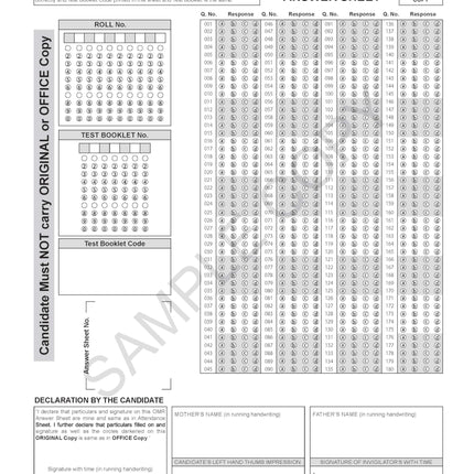 MTG NEET 10 Sample Papers as per NMC NEET UG 2025 Syllabus | NEET Mock Test Papers with OMR Sheet | 2000 Highly Probable MCQs 