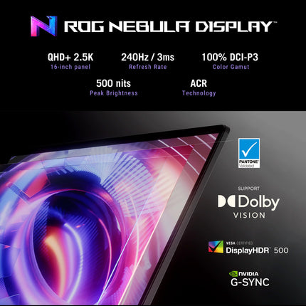 ASUS ROG Strix G16, Intel Core Ultra 9 275HX, Gaming Laptop(RTX 5060-8GB/115W TGP/16GB/1TB /2.5K QHD+/16"/240Hz/90WHrs/Windows 11/M365 Basic (1Year)*/Office Home 2024/Eclipse Gray/) G615LM-S5128WS 