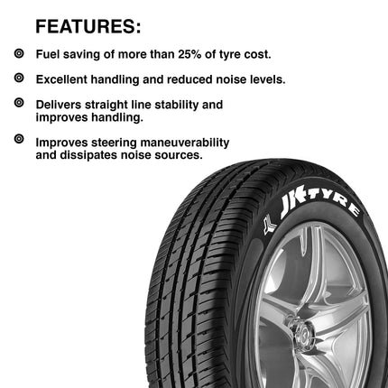 JK Tyre 155/65 R14 Ultima Neo Tubeless Car Tyre 