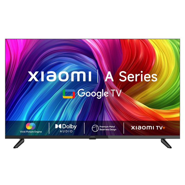 MI 108 cm (43 inches) A Series Full HD Smart Google LED TV L43MA-AFIN (Black) 