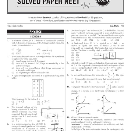 MTG NEET 10 Sample Papers as per NMC NEET UG 2025 Syllabus | NEET Mock Test Papers with OMR Sheet | 2000 Highly Probable MCQs 