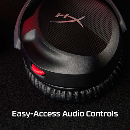 HyperX Cloud Stinger 2 Greatness Refined, Lightweight Wired Over Ear Headset with mic, Swivel-to-Mute Function, 50mm Drivers, PC Compatible - Black (519T1AA) 