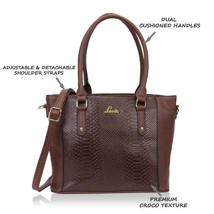 Lavie Women's Horse Tote Handbag for Women | Tote Bag For Work | Ladies purse | Stylish Shoulder Bag | Gift For Woman 