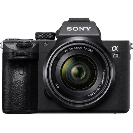 Sony A7 Iii Full-Frame Mirrorless Interchangeable-Lens 64 GB Camera (With 28-70Mm F3.5-5.6 Oss Lens), 2X Optical Zoom, Black,24.2MP