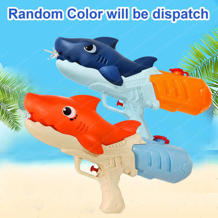 FunBlast Holi Pichkari Water Gun for Kids Boy & Girls – Shark Powerful High Pressure Tank Spray Gun Toy, Pichkari for Holi Water Gun for Boys, Girls, Kids, Pichkari Gun Big Toy – Random Color (500ML) 