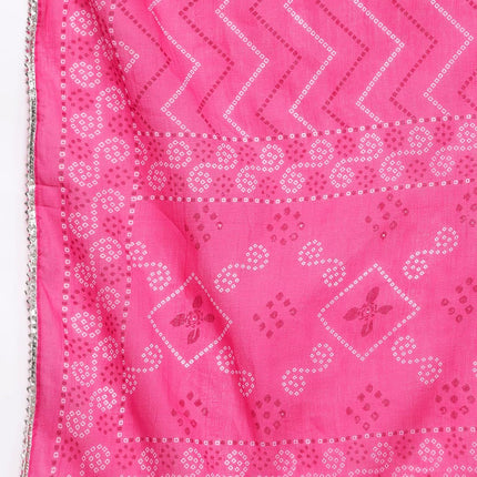 Libas Women's Cotton Kurta Sets (33127O_Magenta 
