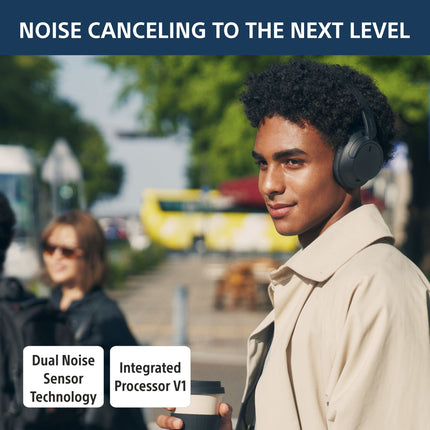 Sony WH-CH720N Noise Cancellation Wireless Bluetooth Over Ear Headphones with Mic, Up to 50Hrs Battery- Blue 