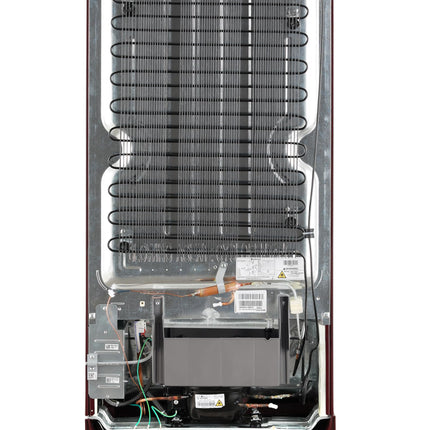 LG 185 L, 5 Star, Smart Inverter, Direct-Cool Single Door Refrigerator (GL-D201ASCU.BSCZEBN, Scarlet Charm, Base stand with drawer & Fast Ice Making) 