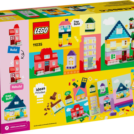 LEGO Classic Creative Houses Building Toy 11035 (850 Pieces) 