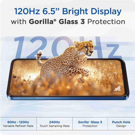 Motorola G45 5G (Brilliant Blue, 8GB RAM, 128GB Storage) 