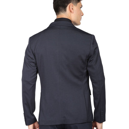 Arrow Newyork Blue Mens Blazer Slim (AREB5096_Dk 40) 