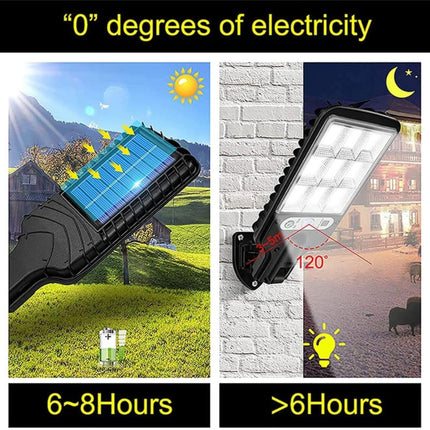 BGVM 180W LED Solar Street Light Outdoor, 10000LM Solar Security Flood Light with Motion Sensor, IP65 Waterproof, Wired Solar Powered Flood Light for Yard, Garden, Pathway, and Outdoor Use_1pcs 