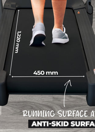 91-Durafit Sprint Pro Multifunction 5 HP Peak BLDC Motorized | 25 Level Auto Incline |16 Km/Hr Max Speed | 140 Kg User Weight | Free (DIY) Installation Assistance 