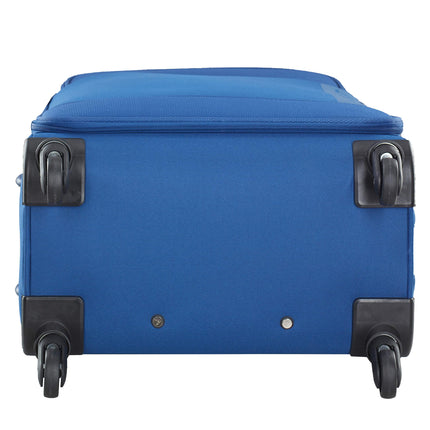 Aristocrat Baleno Set of 2 ( Small + Medium ) Blue Softsided Trolleys 