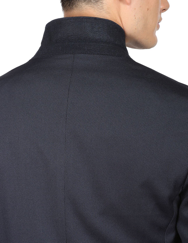 Arrow Newyork Blue Mens Blazer Slim (AREB5096_Dk 40) 
