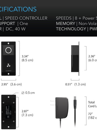 AC Infinity RACK ROOF FAN KIT, Quiet Dual-Fans with Speed Controller, for cooling AV, Home Theater, Network 19‚ Racks 