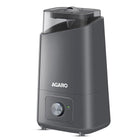 AGARO Glory Cool Mist Ultrasonic Humidifier, 4.5Litres, For Large Area, Room, Home, Office, Adjustable Mist Output, Ceramic Ball Filter, Ultra Quiet, 360° Rotatable Nozzle 