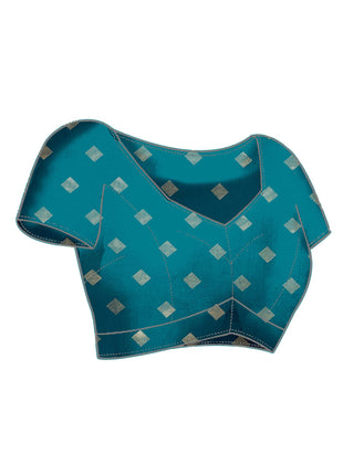 AKHILAM Women's Soft Patola Silk Ikat Print Golden Zari Border Saree With Unstitched Blouse Piece (Pink_SMNGLM1004_SS) 