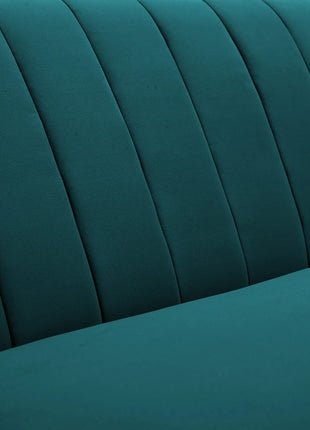 AMATA Marino 3 Seater Sofa with Two Cushions Perfect for Home Office Guests Living Room (3 Seater, Blue)(3 Year Warranty) 