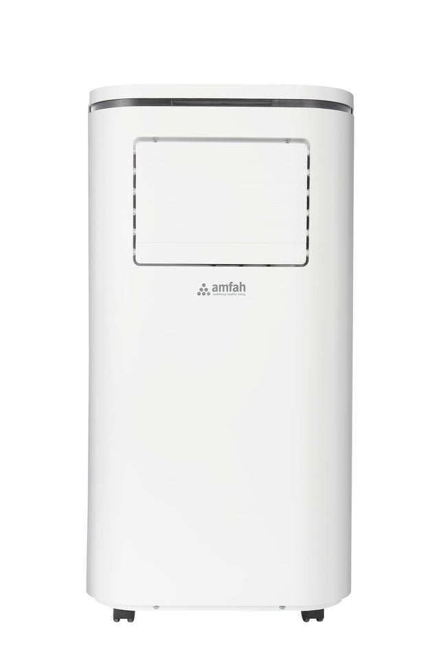 AMFAH AMF-P18 DAC | 1.5 Ton Portable AC with Dehumidifier | Air Filter | Remote Control | Timer | Sleep Mode | No Manual Drainage | Movable Design | 1-Year Product & 4-Year Compressor Warranty 