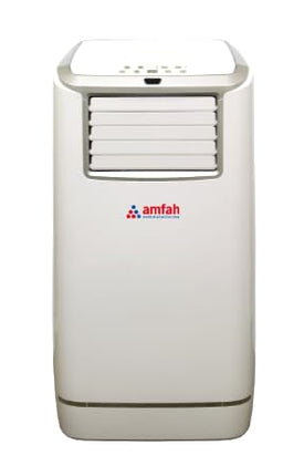 AMFAH AMF-PDAC-18, 1.5 Ton Portable Air Conditioner | 4-in-1 AC, Fan, Dehumidifier, Auto | Energy Efficient Mobile AC with Adjustable Vent, Auto Shut Off, Overheat Protection 