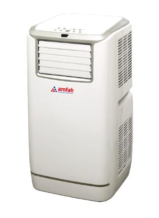 AMFAH AMF-PDAC-18, 1.5 Ton Portable Air Conditioner | 4-in-1 AC, Fan, Dehumidifier, Auto | Energy Efficient Mobile AC with Adjustable Vent, Auto Shut Off, Overheat Protection 