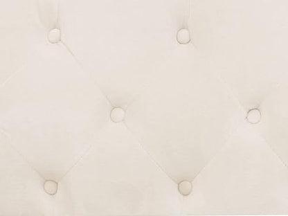 ANTIQUE WOOD ART Velvet & Couch For Modern Fahionalable Chesterfield Sofa 3-Person Sofa Couches Sleeper Sofa For Living Room, Dining Room, Bedroom, Office, And Hallway-Colour=(Beige). 