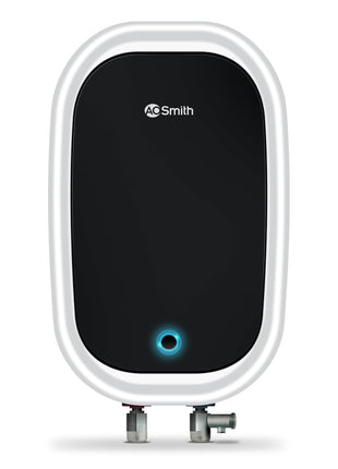 AO Smith EWS-5 White Instant Geyser 5 Litre With 3kW Express Heating | High Rise Building Bathroom & Kitchen geyser | UL Rated Wiring & Pressure Relief Valve For Ultimate Safety | 5 Year Tank Warranty 