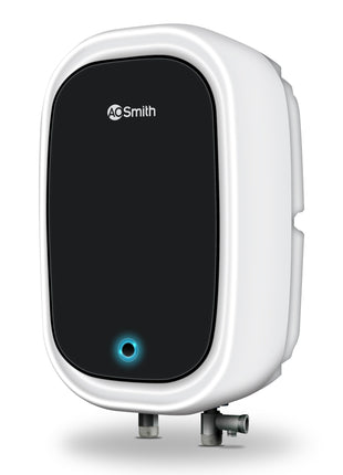 AO Smith EWS-5 White Instant Geyser 5 Litre With 3kW Express Heating | High Rise Building Bathroom & Kitchen geyser | UL Rated Wiring & Pressure Relief Valve For Ultimate Safety | 5 Year Tank Warranty 