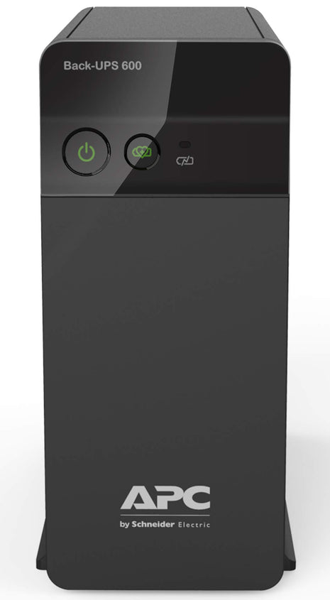 APC Back-UPS BX600C-IN 600VA / 360W, 230V, UPS System, an Ideal Power Backup & Protection for Home Office, Desktop PC & Home Electronics 
