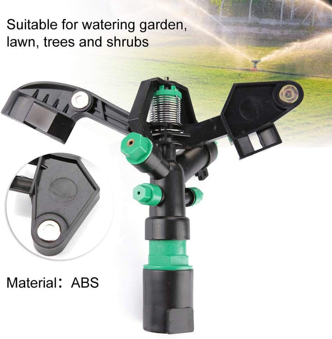APPSTER Adjustable Telescopic Sprinkler 4 Nozzle Spray Head for Garden Irrigation Lawn Plant Watering Roof Cooling Sprinklers Sprayer (1inch Female Thread) (4 Nozzle Sprinkler) 