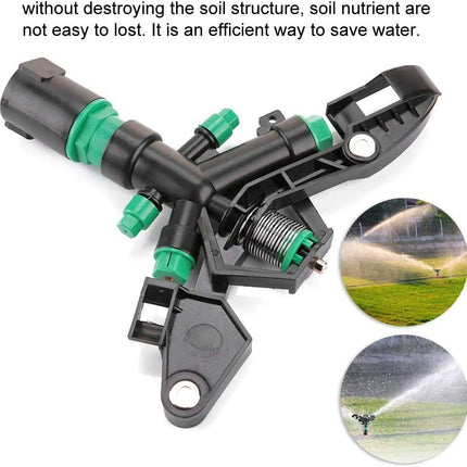 APPSTER Adjustable Telescopic Sprinkler 4 Nozzle Spray Head for Garden Irrigation Lawn Plant Watering Roof Cooling Sprinklers Sprayer (1inch Female Thread) (4 Nozzle Sprinkler) 