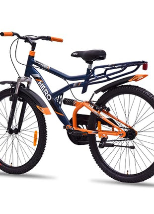 ARORA GODOWN Unisex Hero Typhoon 26T Double Shocker Blue Colour For 12+, Dual, City Bike, 17 Inch, 17 Inch 