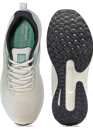 ASIAN Men's Hypercushion-01 Sports Running Shoes with Lightweight TPU & TPR Sole with Memory Foam Insole Casual Sneaker Shoes for Men's, White,UK 7 