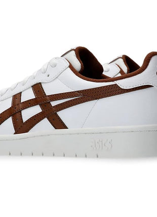 ASICS Mens JAPAN S White/Reddish Brown Sneakers - 10 UK (1201B046.102) 