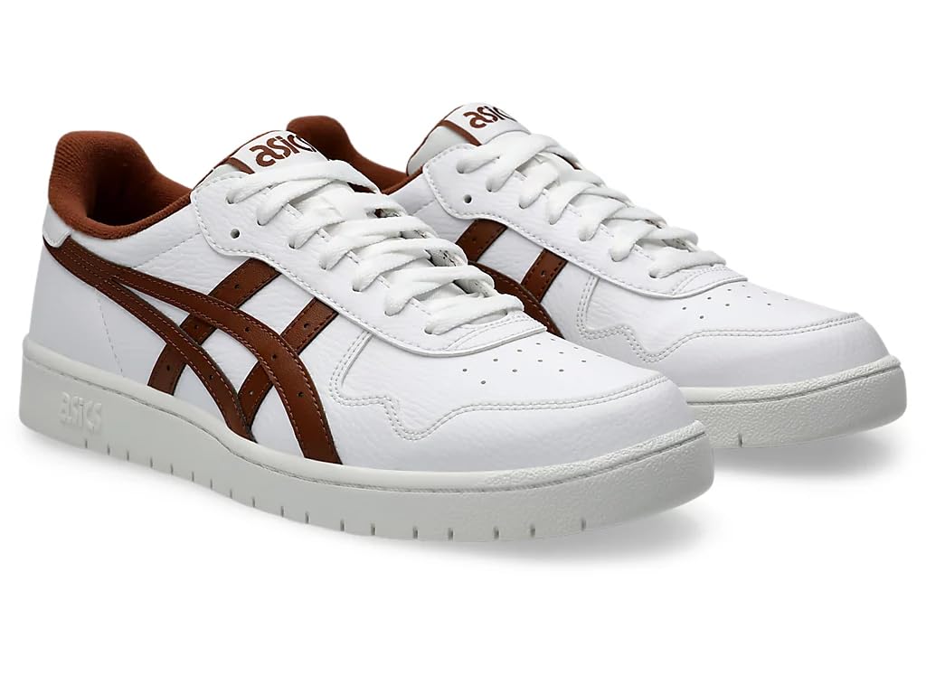 ASICS Mens JAPAN S White/Reddish Brown Sneakers - 10 UK (1201B046.102) 