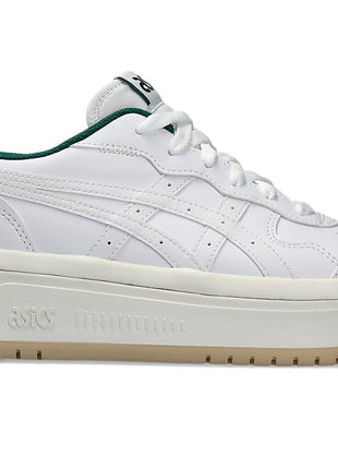 ASICS Mens Japan S ST White/Jewel Green Sneakers - 10 UK (1203A289.111) 