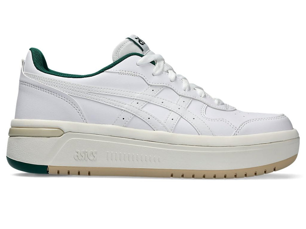 ASICS Mens Japan S ST White/Jewel Green Sneakers - 10 UK (1203A289.111)