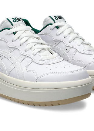 ASICS Mens Japan S ST White/Jewel Green Sneakers - 10 UK (1203A289.111) 