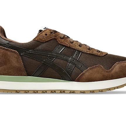 ASICS Unisex Tiger Runner II Brown Storm/Black Coffee Sneakers - 7 UK Men/ 6 UK Women (1203A777.200) 