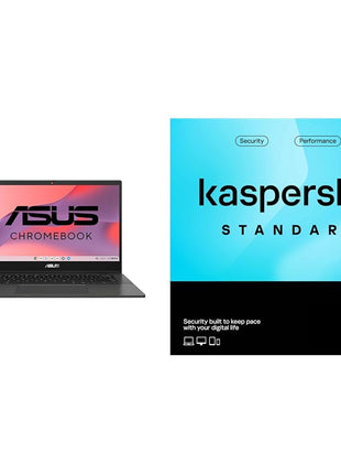 ASUS Chromebook CM14, Octa-Core MediaTek Kompanio 520, 14" (32.46 Cms) FHD, Thin and Light Chromebook (8GB RAM/128G + Kaspersky Standard 1 Device 1 Year (Physical Pack) 