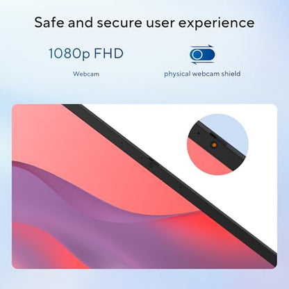 ASUS Chromebook CX1405, Intel Celeron N4500, 8GB RAM, 128GB, FHD 14"(35.56cm), Chrome OS, Quiet Blue, 1.4Kg, CX1405CKA-S60394, Intel UHD Graphics, 42WHrs, Thin & Light Laptop 