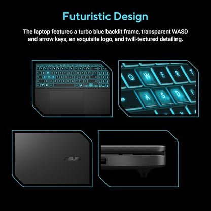 ASUS Gaming V16 (2025) 14th Gen,Intel Core 7 240H Gaming Laptop (RTX 4050-6GB/16GB RAM/512GB SSD/Windows 11 Home/16/144Hz/M365*/Office Home 2024, Matte Black,1.95 Kg),V3607VU-RP275WS 