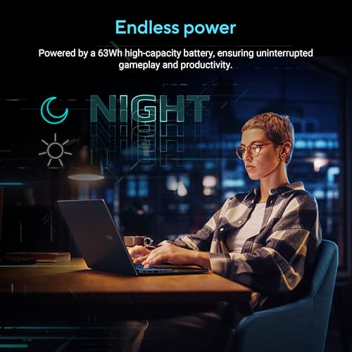 ASUS Gaming V16 (2025) 14th Gen,Intel Core 7 240H Gaming Laptop (RTX 4050-6GB/16GB RAM/512GB SSD/Windows 11 Home/16/144Hz/M365*/Office Home 2024, Matte Black,1.95 Kg),V3607VU-RP275WS 