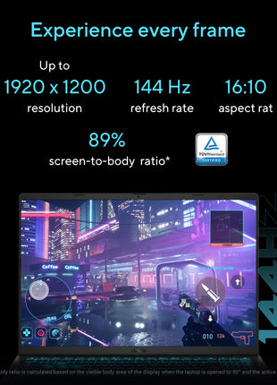 ASUS Gaming V16 (2025) 14th Gen,Intel Core 7 240H Gaming Laptop (RTX 4050-6GB/16GB RAM/512GB SSD/Windows 11 Home/16/144Hz/M365*/Office Home 2024, Matte Black,1.95 Kg),V3607VU-RP275WS 