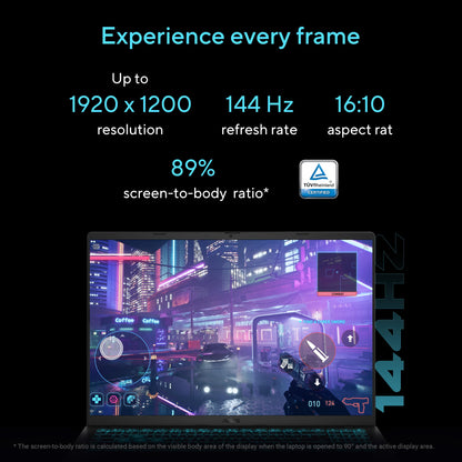 ASUS Gaming V16 (2025) 14th Gen,Intel Core 7 240H Gaming Laptop (RTX 4050-6GB/16GB RAM/512GB SSD/Windows 11 Home/16/144Hz/M365*/Office Home 2024, Matte Black,1.95 Kg),V3607VU-RP275WS 