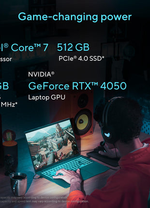 ASUS Gaming V16 (2025) 14th Gen,Intel Core 7 240H Gaming Laptop (RTX 4050-6GB/16GB RAM/512GB SSD/Windows 11 Home/16/144Hz/M365*/Office Home 2024, Matte Black,1.95 Kg),V3607VU-RP275WS 